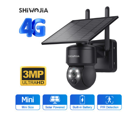 4G Solar HD Camera