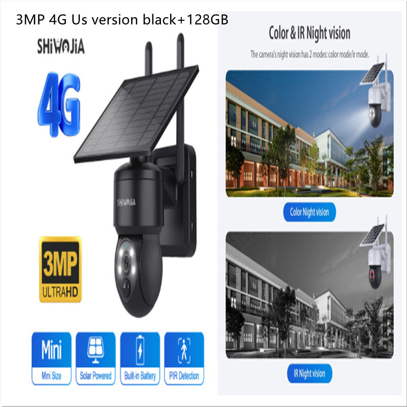 4G Solar HD Camera