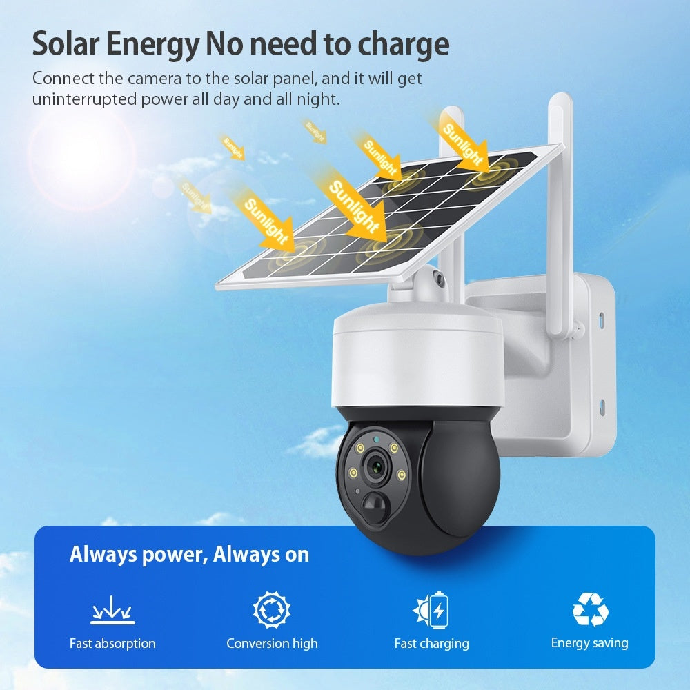 4G Solar HD Camera